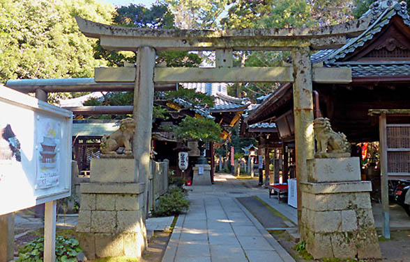 京都御苑白雲神社1