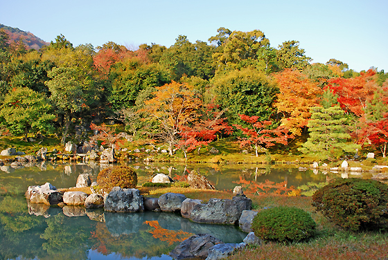 天龍寺曹源池1